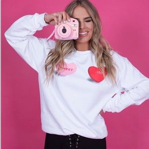 Kittenish Hearts Sweatshirt